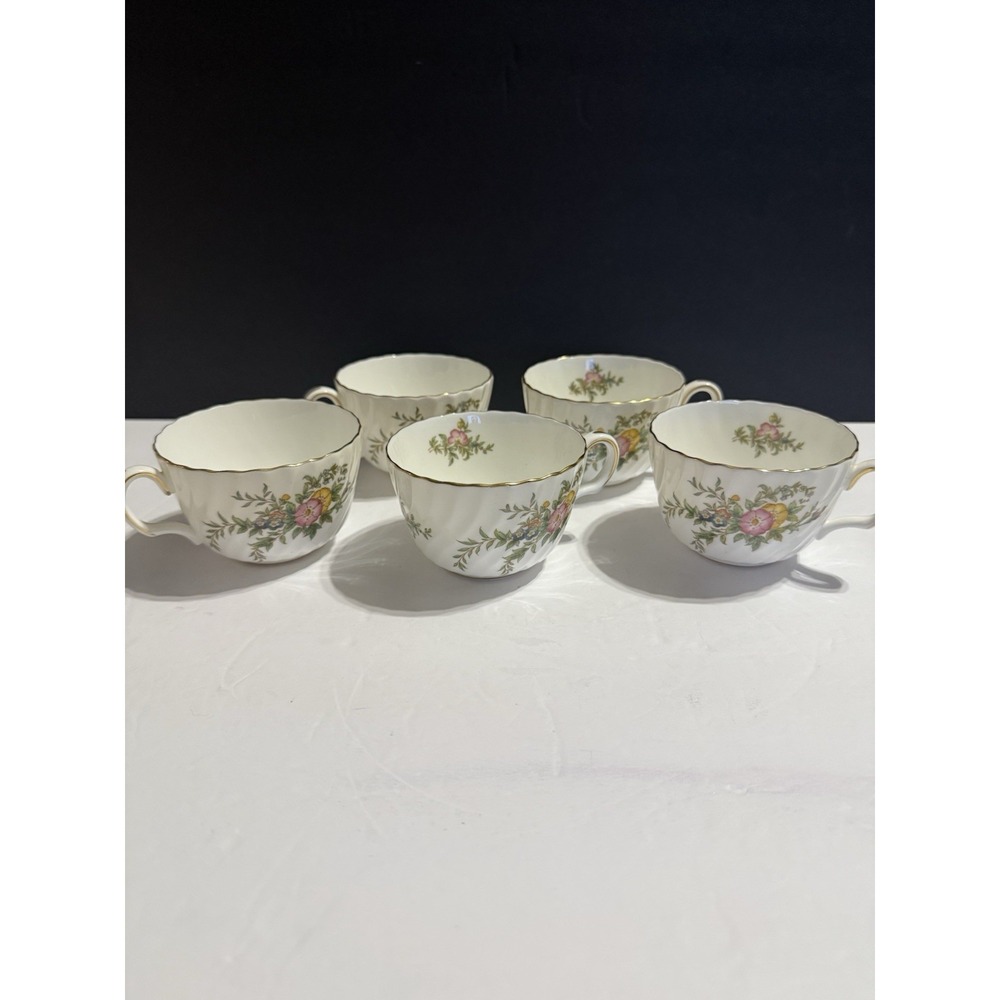 Vintage Minton England Floral Bone China Teacup – Individually Priced